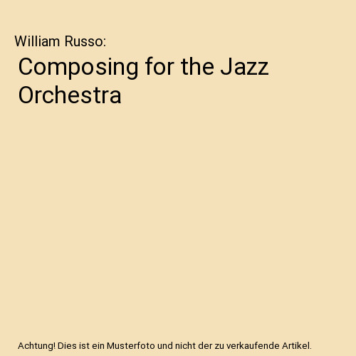 Composing for the jazz - for,